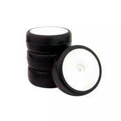 Rush RU0569 - VR2 32M High Precision Pre-glued Tire 32deg (4Tires with wheel and inserts )