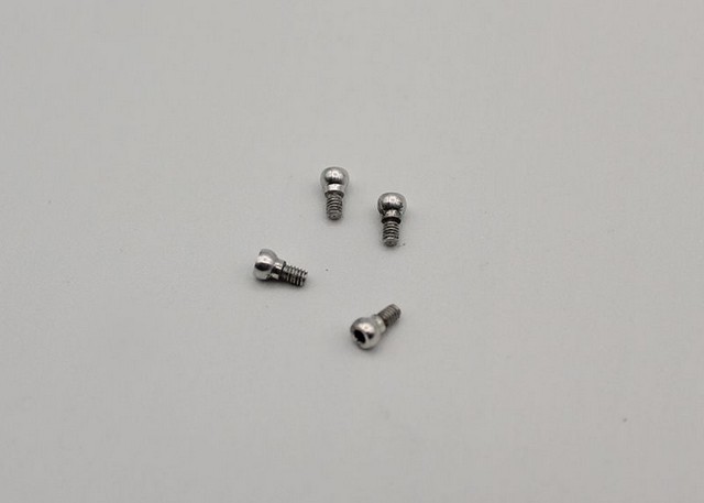 Reflex Racing RX28-018 - RX28 7075 T6 Machined Aluminum 3.5mm Pivot Balls Studs(4 pcs)