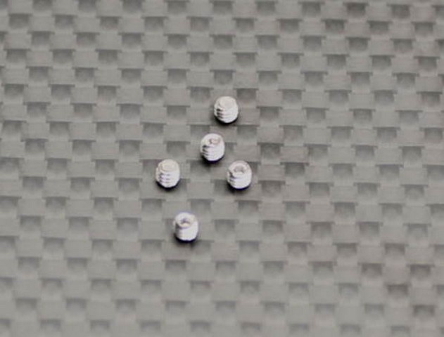 Reflex Racing RX28-038 - RX28 M2X2 SET SCREWS (5PCS)