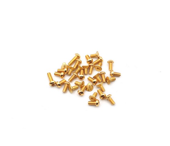 Reflex Racing RX28A-13 - RX28 Gold Screw Kit