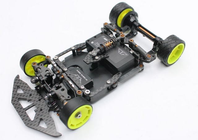 Reflex Racing RX28A-39 - RX28D & RX28K 24mm Battery Steel Chassis Conversion Kit