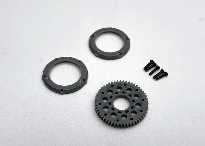Reflex Racing RX513V4 - 53T Molded Spur and Covers
