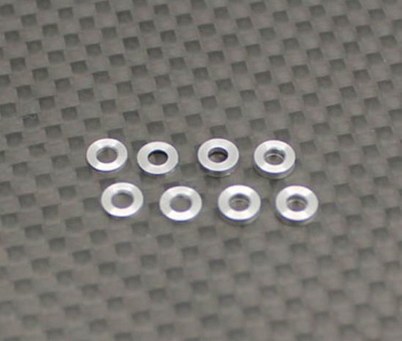 Reflex Racing RX523 - ALUMINUM SHIM SET (0.5MM AND1.0MM) - 4 PCS EA