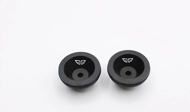Reflex Racing RX536 - Machined Aluminum Set Up Wheels for 1:28