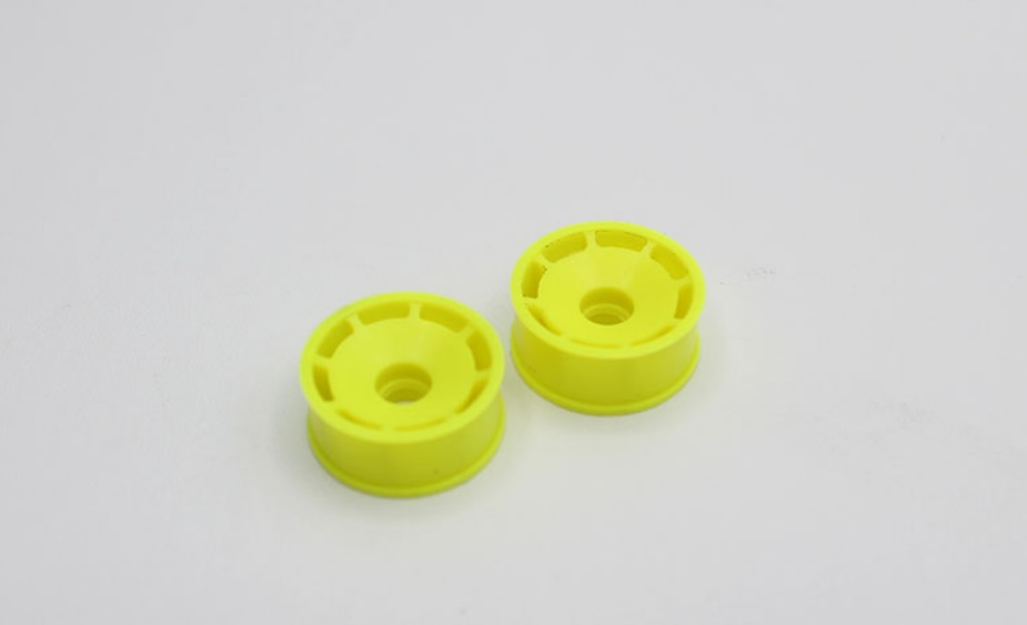 Reflex Racing RX600F0Y - Speed Dish Wheel Front - 0 Offset (Yellow)