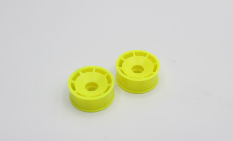 Reflex Racing RX600F0Y - Speed Dish Wheel Front 0 Offset (Yellow)