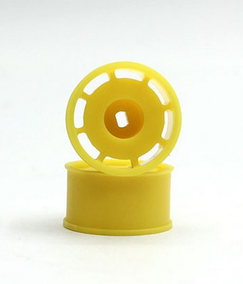 Reflex Racing RX607R125Y - Flat Dish AWD Wheel Rear +1.25 - Yellow