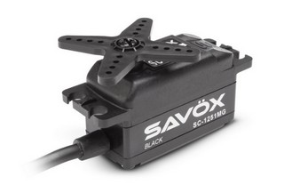 Savx Black Edition servo SC-1251MG Low Profile