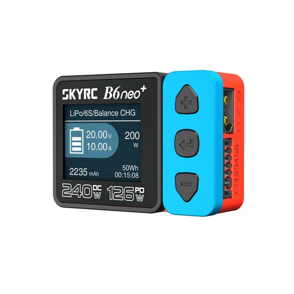 SkyRC SK-100211-01 - B6neo+ Smart Charger LiPo 1-6s 10A 200W