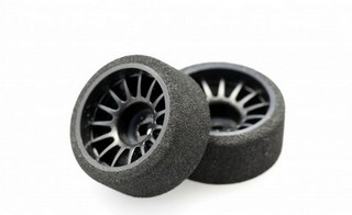 X-Power 11mm Rear Soft 1 Offset) Foam Tire Mounted W/ Fiber-Reinforced Plastic Wheel - Clicca l'immagine per chiudere
