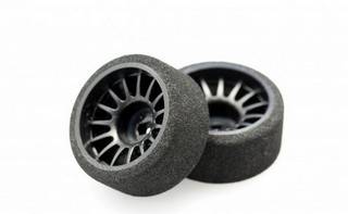 X-Power 11mm Rear Very Soft (1 Offset) Foam Tire Mounted W/ Fiber-Reinforced Plastic Wheel