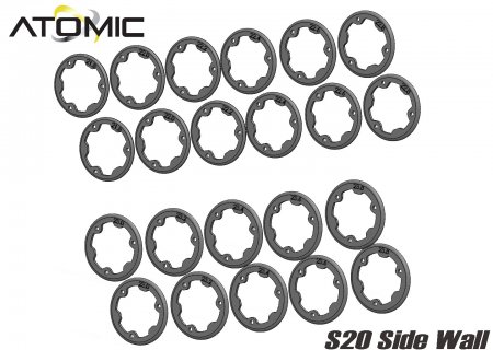 Atomic SW20CB - Side Wall Combo w/ Screw Set (11pairs : 21.8 to 23.8mm)