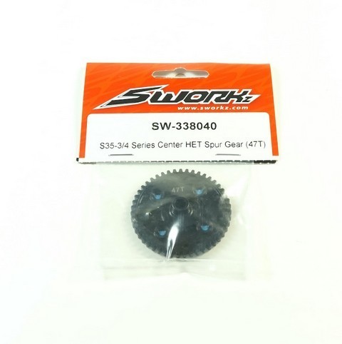 SWORKz SW338040 - HET Center HET Spur Gear (47T)