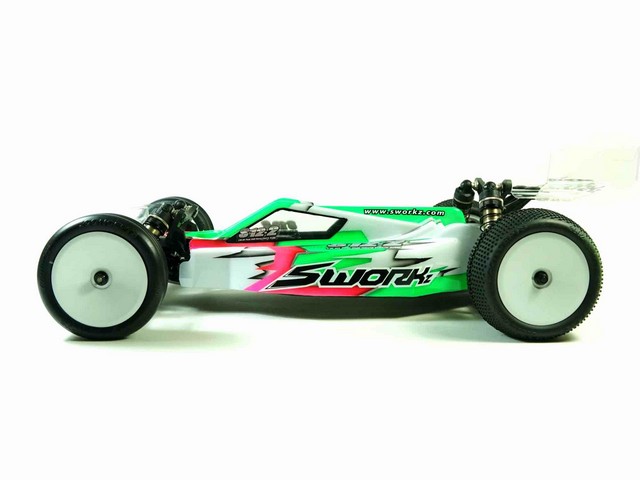 SWORKz 910033D - S12-2D (Dirt Edition) 1/10 2WD EP Off Road Racing Buggy Pro Kit - Clicca l'immagine per chiudere