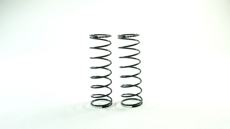SWORKz SWC115184 - 1/8 Series Black Competition Shock Spring (US2-Dot)(62X1.6X8.0) (2)