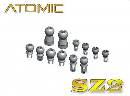 Atomic SZ2-20 - SZ2 Knuckle Ball Heads