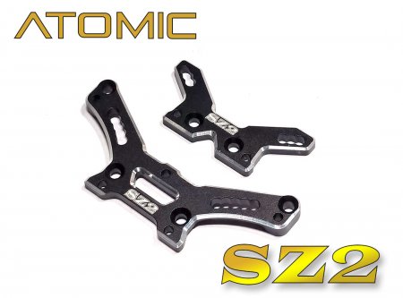 Atomic SZ2-UP05 - SZ2 Alu. Shock Tower (Short Damper F+R)