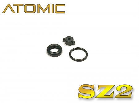 Atomic SZ2-UP08P1 - SZ2 Alu Ball Diff Lock Nut + Oring