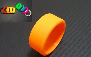 Vigor High Grip Steering Pad for Sanwa & Futaba (Orange) - Clicca l'immagine per chiudere