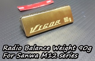 Vigor Radio Balance Weight 90g For Sanwa M12 Series