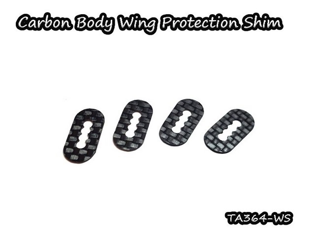 Vigor TA364-WS - Carbon Body Wing Protection Shim (4pcs)