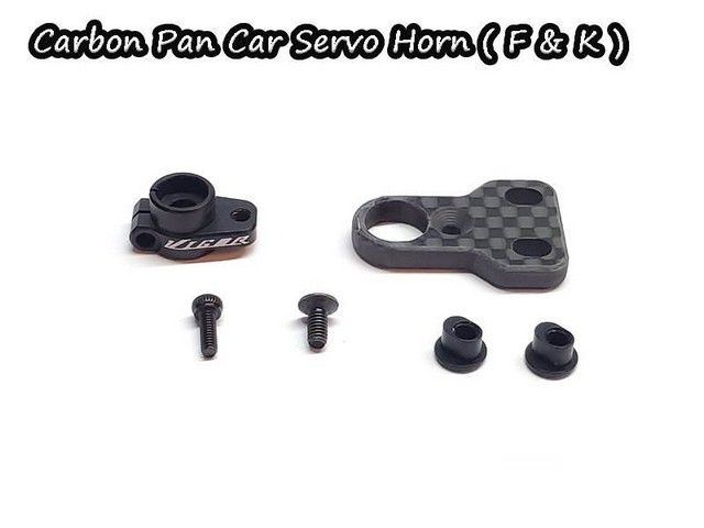 Vigor TA368-SHPK - Carbon Pan Car Servo Horn (K) 23T - Clicca l'immagine per chiudere