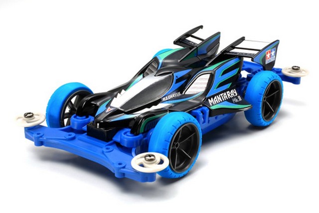 Tamiya TA95466 - mini4WD MANTA RAY MKII BLACK SPECIAL MS