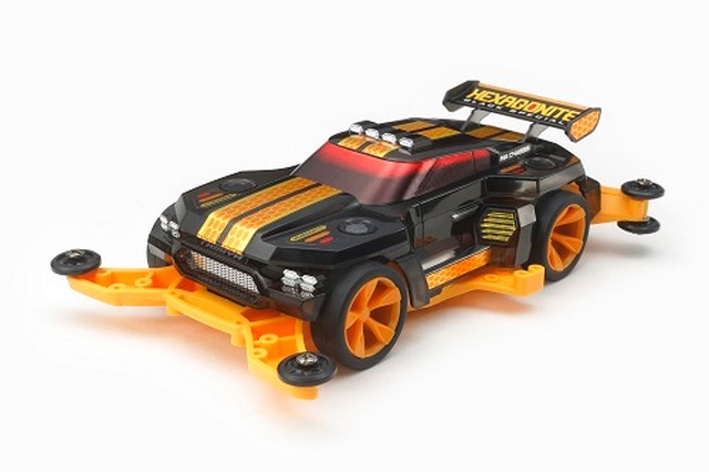 Tamiya TA95565 - mini4WD PRO HEXAGONITE Black SP Telaio MA