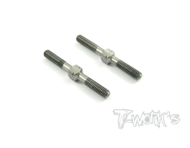 T-Work's TBS-328 - 64 Titanium Turnbuckles 3mm x 28mm - Clicca l'immagine per chiudere