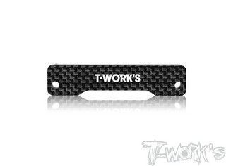 T-Work's TE-234 Graphite Servo Mount Plate ( Team Associated RC10 B6.3/D)