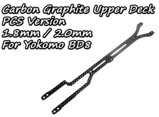 Vigor Carbon Graphite Upper Deck 1.8mm PCS Version For Yokomo BD8