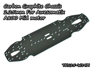 Vigor Carbon Graphite Chassis 2.25mm for Awesomatix A800X-MMX
