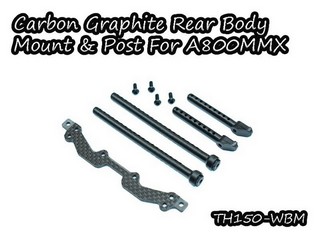 Vigor Carbon Graphite Rear Body Mount post For A800MMX