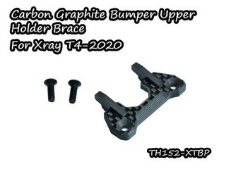Vigor Carbon Graphite Bumper Upper Holder Brace For Xray T4-2020