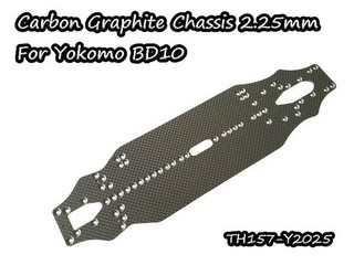 Vigor Carbon Graphite Chassis 2.25mm for Yokomo BD10