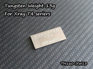 Vigor Tungsten weight 13g for Xray T4 Seriers
