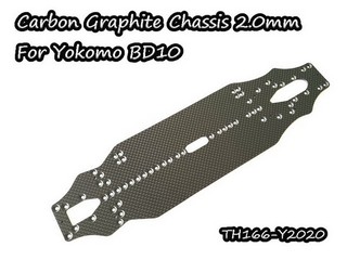 Vigor Carbon Graphite Chassis 2.0mm for Yokomo BD10