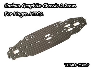 Vigor Carbon Graphite Chassis 2.25mm for Mugen MTC2