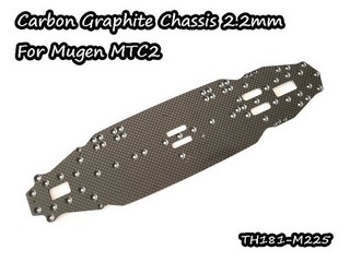 Vigor Carbon Graphite Chassis 2.25mm for Mugen MTC2