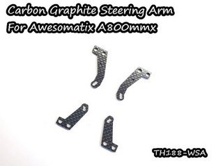 Vigor TH188-WSA - Carbon Graphite Steering Arm for Awesomatix A800MMX