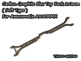 Vigor TH189-WUS20 - Carbon Graphite Flex Top Deck Soft Type 2.0mm for A800MMX