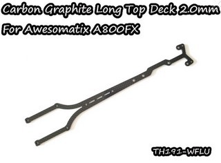 Vigor TH191-WFLU - Carbon Graphite Long Top Deck 2.0mm for A800FX-Evo