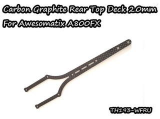 Vigor TH193-WFRU - Carbon Graphite Rear Top Deck 2.0mm for A800FX-Evo