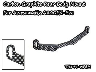 Vigor TH194-WFBM - Carbon Graphite Rear Body Mount for A800FX-Evo