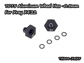 Vigor 7075 Aluminum Wheel Hex -0.5mm For X4'22