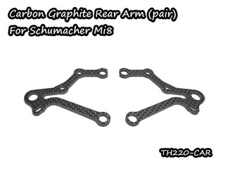 Vigor TH220-CAR - Carbon Graphite Rear Arm (pair) For Mi8