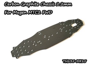 Vigor TH235-MF25 - Carbon Graphite Chassis 2.2mm For MTC2 FWD