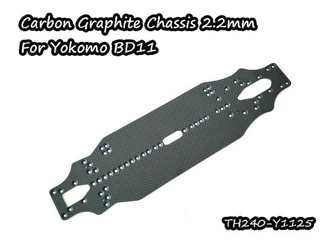 Vigor TH240-Y1125 - Carbon Graphite Chassis 2.2mm For BD11