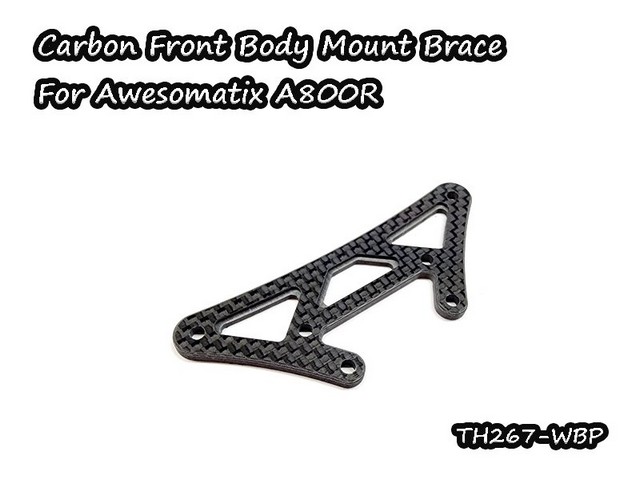 Vigor TH267-WBP - Carbon Graphite Front Body Mount Brace For A800R