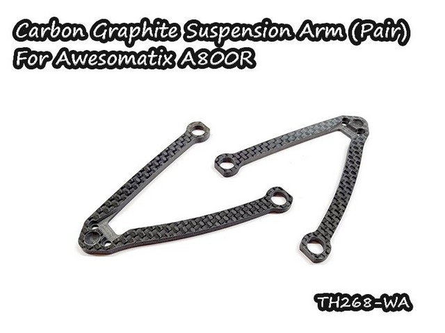 Vigor TH268-WA - Carbon Graphite A arm (Pair) for Awesomatix A800R